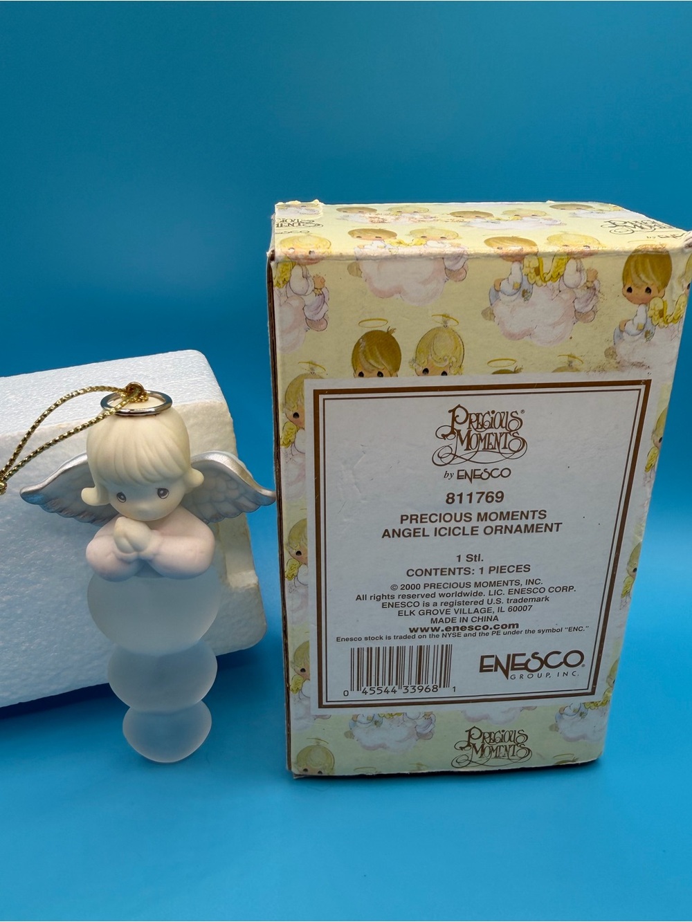 Precious Moments Enesco Vintage Angel Ornament Bundle